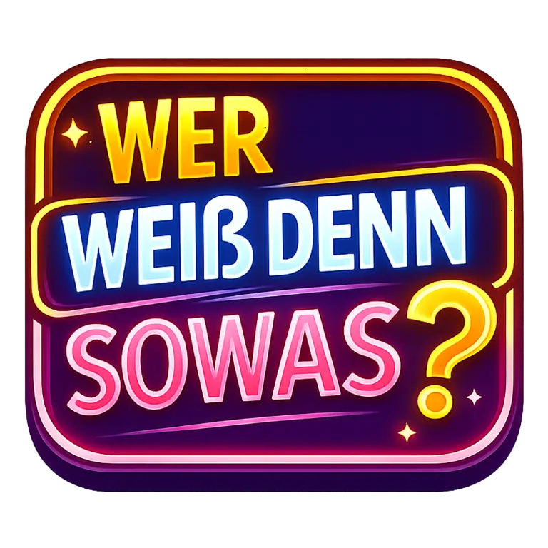 Wer weiss denn sowas?